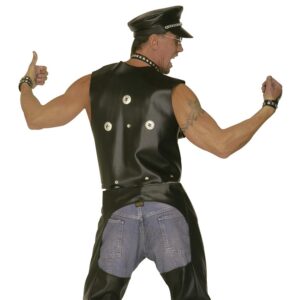 Alternative view of WIDMANN Milano Party Fashion — Gilet biker à rivets
