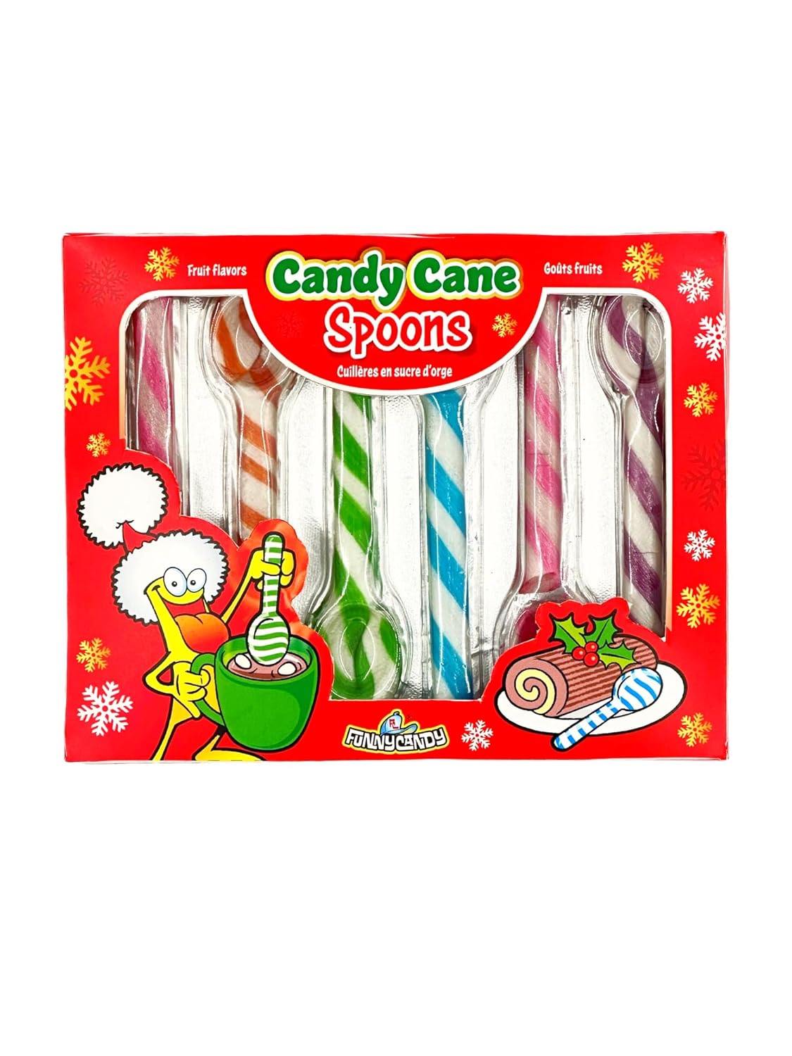 CANDY CANE SPOONS — Cuillères en sucre d’orge 6 saveurs – Image 2