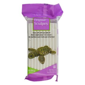 Sculpey, Argile polymère, blanche, 454 g