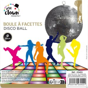 Alternative view of P'TIT CLOWN — Boule à facettes Ø 20 cm