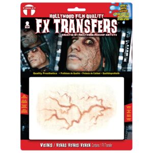 Tinsley Transfers Maquillage d'halloween 3D Popping Veines Trauma FX Prothèse