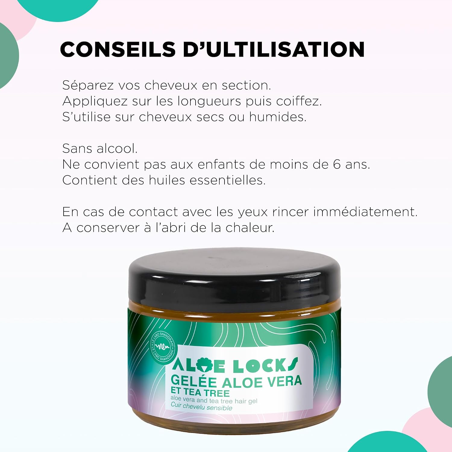 ALOÉ LOCKS — Gelée à l'Aloe Vera 300ml – Image 2