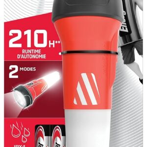 Energizer - Full LED Torch / Flashlight Range - For Emergency, Camping & Hiking (Compact, Headlight, Duo, Metal & Lantern Torches) (2in1 Lantern Torch +2AA Batts)