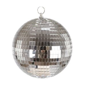 P’TIT CLOWN - 23455 - Boule à Facettes Ø 20 cm - Décoration Disco & Soirées Années 70/80 - Ambiance Festive pour Fête, Carnaval, Nouvel An, Soirée à Thème