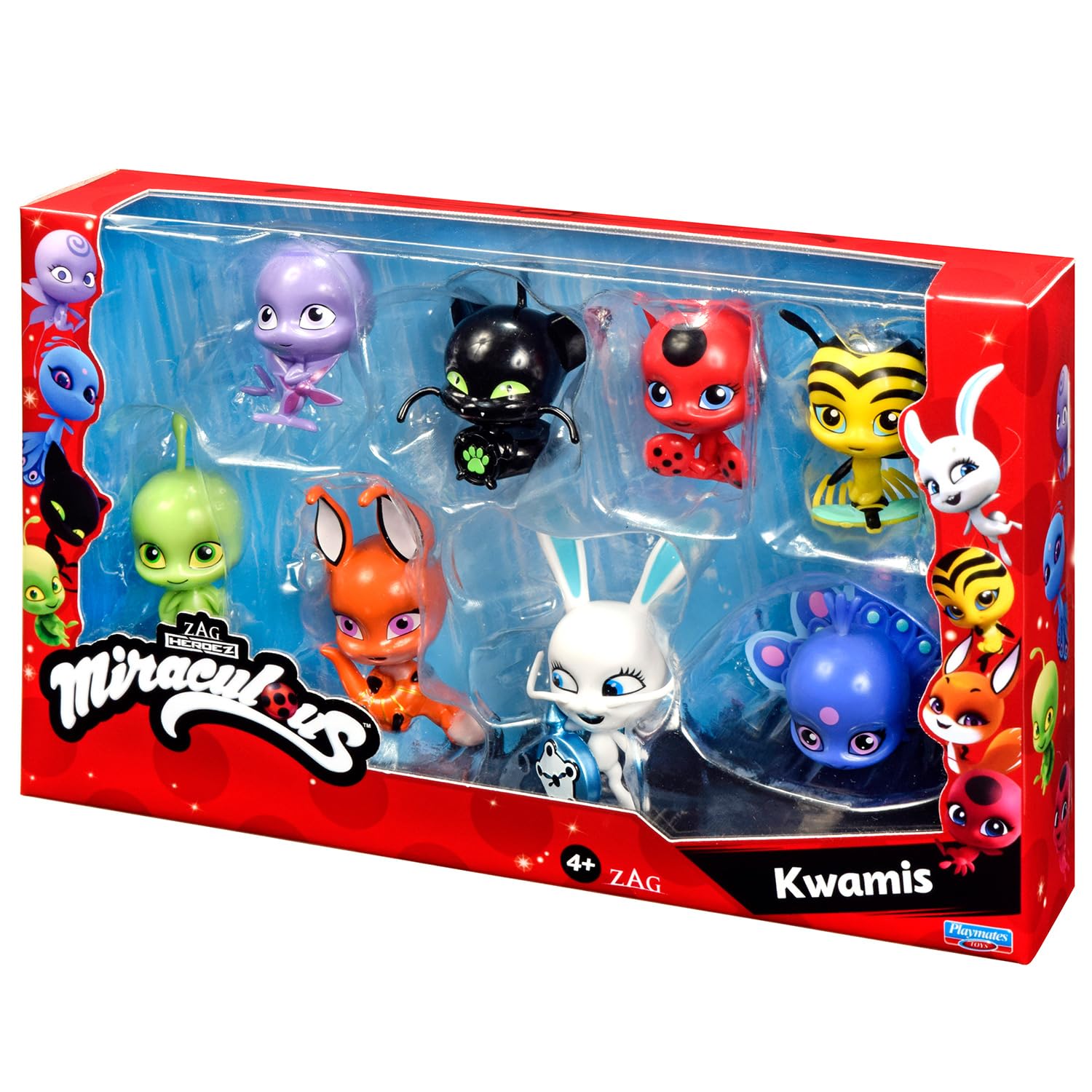BANDAI Miraculous — Coffret de 8 Mini-Figurines Kwamis – Image 5