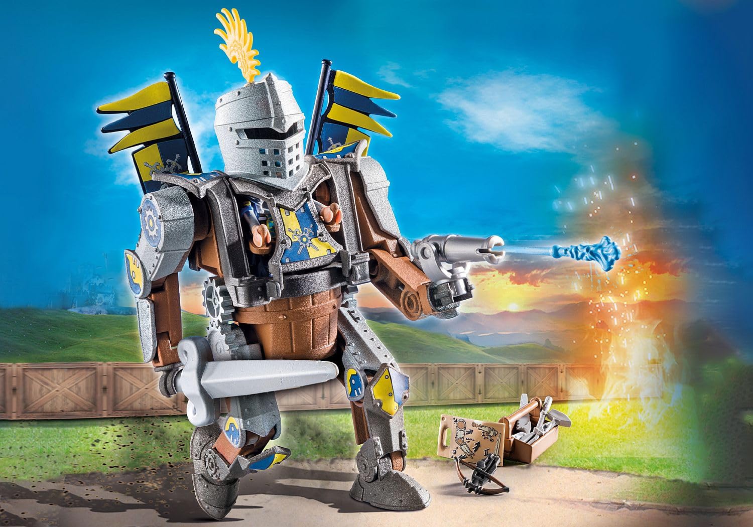 PLAYMOBIL Novelmore 71300 — Géant de Combat avec Chevalier – Image 2