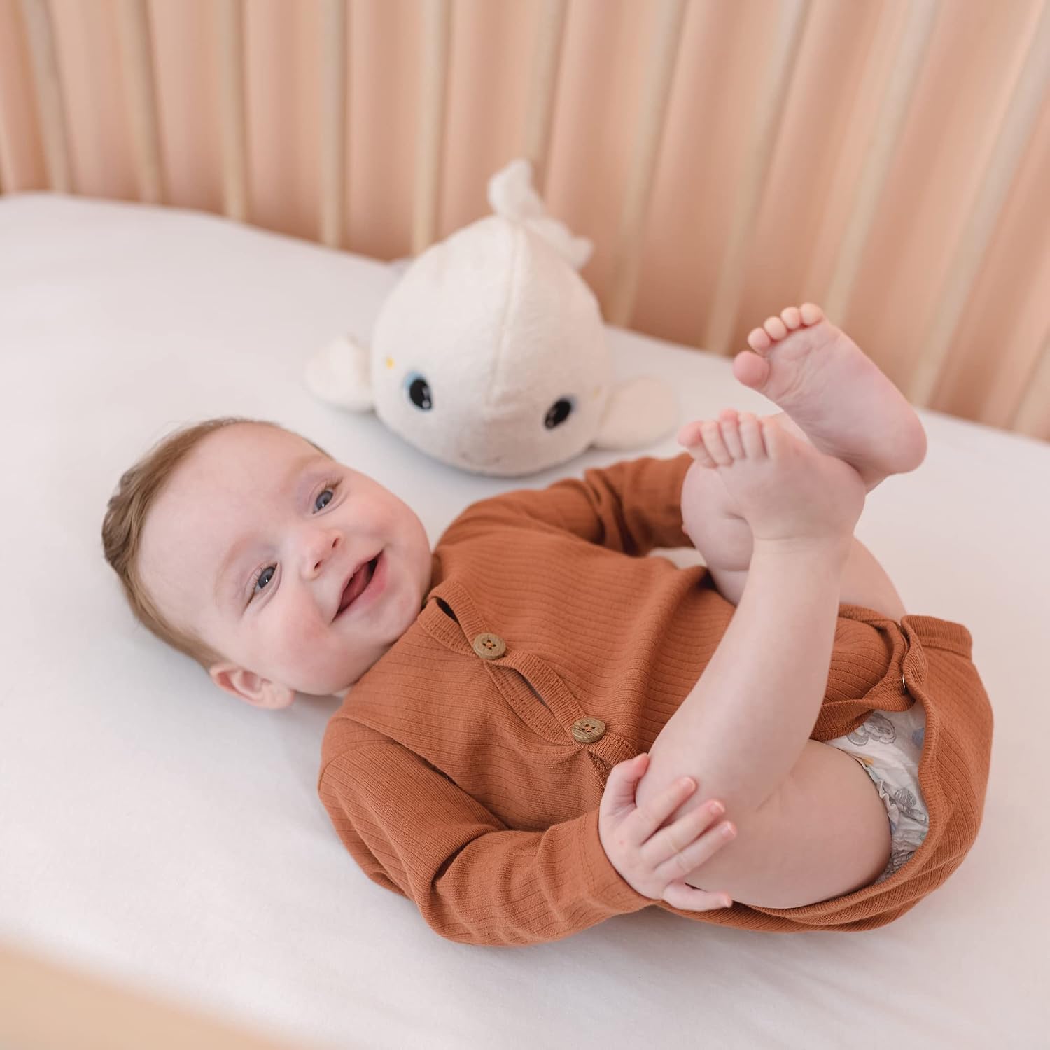 PABOBO Béluga — Peluche Veilleuse et Berceuse multicolore – Image 5