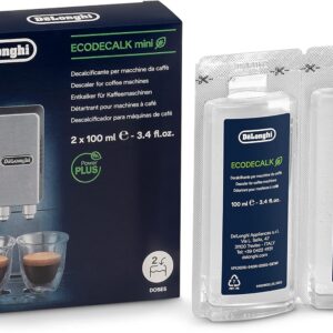 DelONGHI 5513296011 ECODECALK MINI Détartrant cafetière, 2 x 100 ml