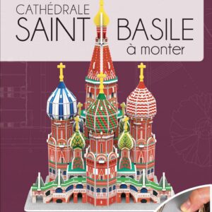 Puzzle 3D maquette - Cathédrale Saint Basile - 17 x 14 x 24 cm