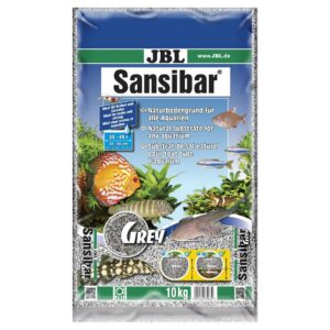 JBL Sansibar Substrat/Gravier pour Aquariophilie Gris 10 kg