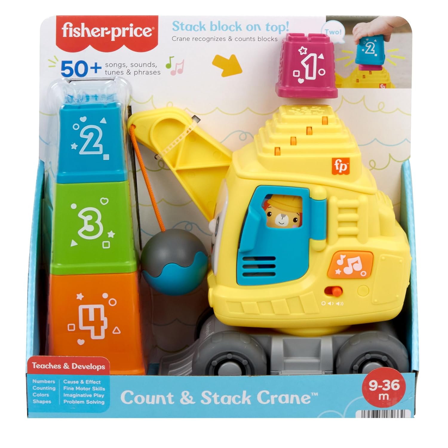 FISHER-PRICE — Grue de Construction Interactive Son et Lumière – Image 5