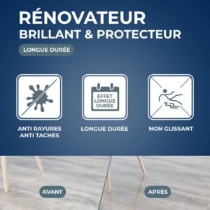 Alternative view of STARWAX — Rénovateur Brillant Parquets Vitrifiés et Sols 5L
