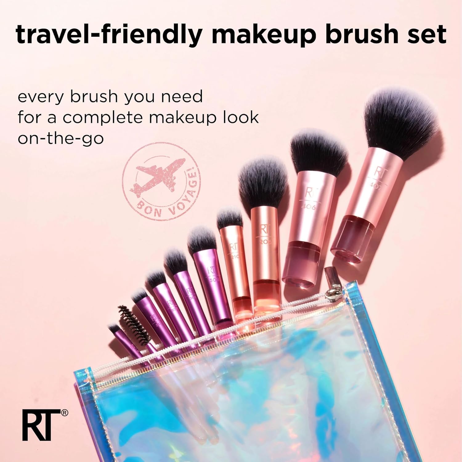 REAL TECHNIQUES Travel Fantasy — Kit de 11 mini-pinceaux maquillage – Image 3