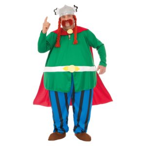 Chaks - CS964195/XL - Déguisement - Costume Licence Abraracourcix 6 Pièces, Taille XL