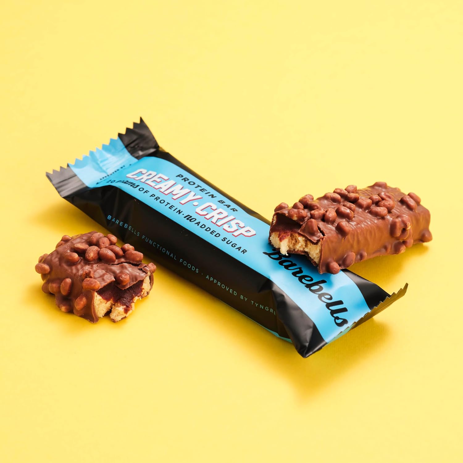 BAREBELLS — Barres protéinées chocolat Creamy Crisp x12 55g – Image 6