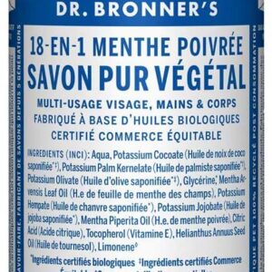 Dr Bronner's - Savon menthe poivrée - 240ml