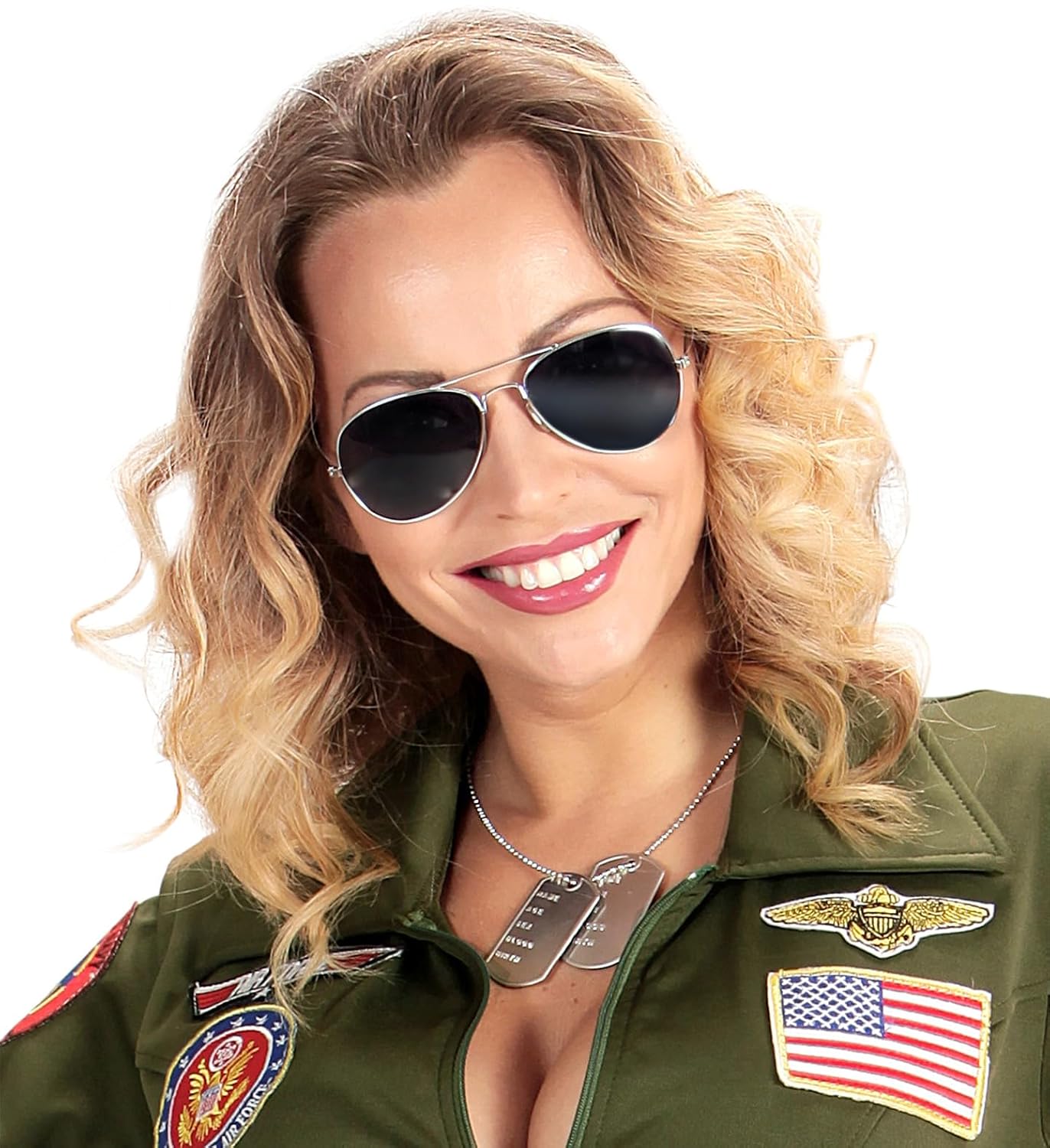 ACCESSOIRE — Lunettes de pilote taille unique – Image 2