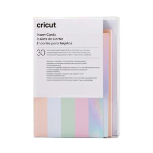 Cricut Insert Cards Princesse | 12,1 cm x 16,8 cm (Taille R40) | 30 Pack | Pour Utilisation Avec le Tapis de Carte - 2x2