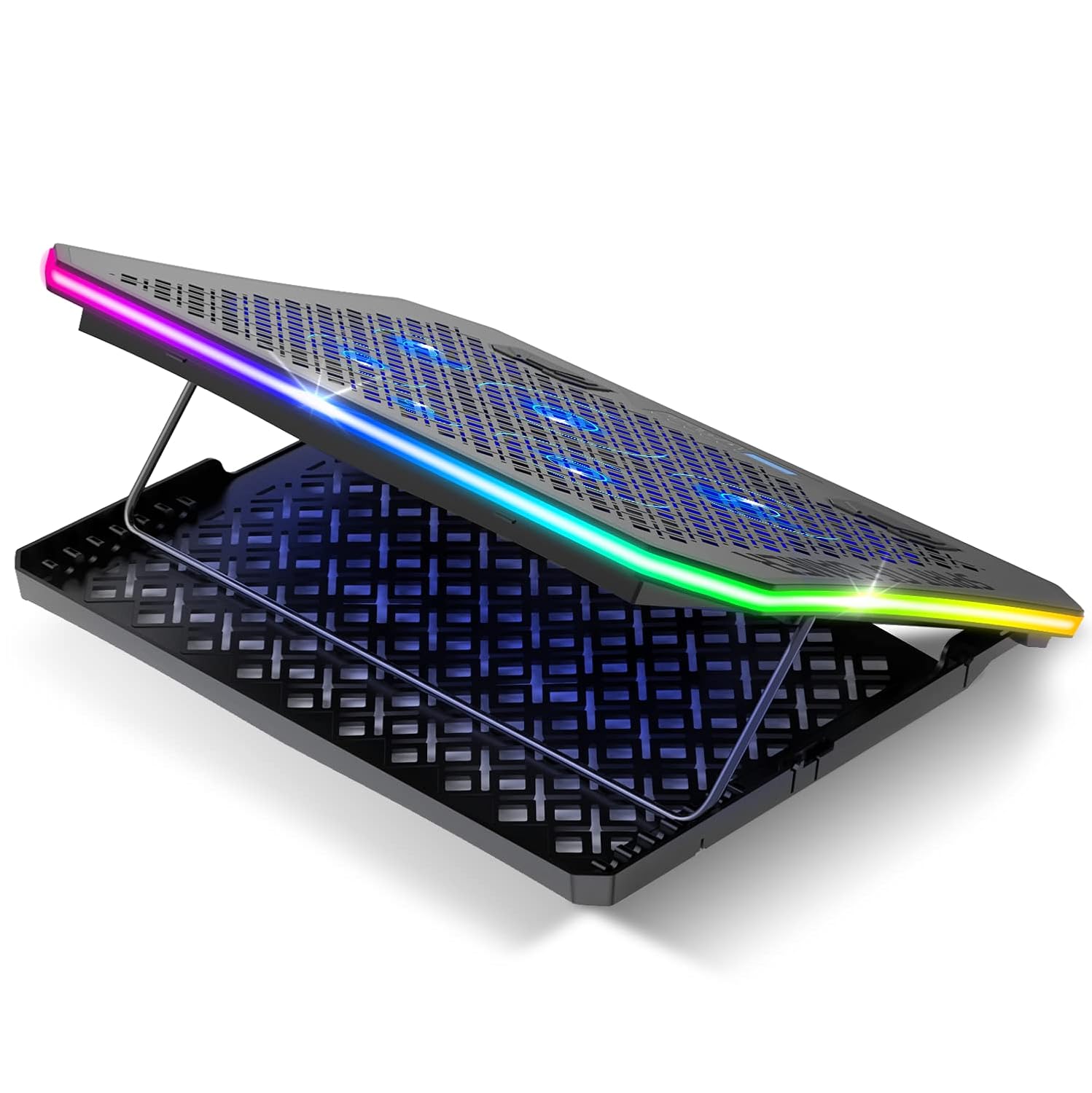 SPIRIT OF GAMER AIRBLADE 1200 — Support PC portable ventilé RGB – Image 7