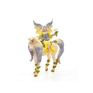 Alternative view of Schleich 70565 BAYALA Fée Sera avec Figurine Licorne aux Fleurs - Fée Sirène Magique et Fantastique et Jouet Licorne - Coffret de Jouets Idéal pour Les Garçons et Les Filles de 5 Ans et Plus