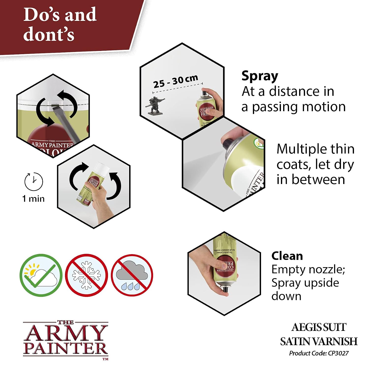 THE ARMY PAINTER Colour Primer Aegis-Suit — Vernis satiné 400 ml – Image 4
