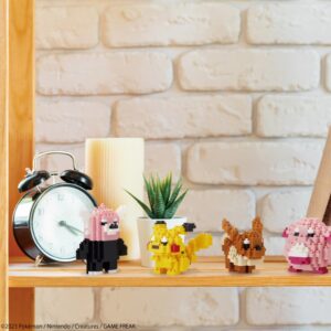 Alternative view of BANDAI Nanoblock Pokémon Pikachu NBPM-001 — Jeu de construction