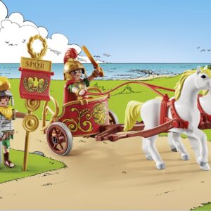 Alternative view of PLAYMOBIL Astérix 71543 — Char romain avec 2 personnages