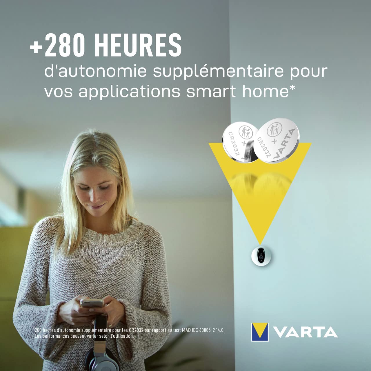 VARTA — Lot de 2 Piles Bouton CR2032 3V Lithium – Image 2
