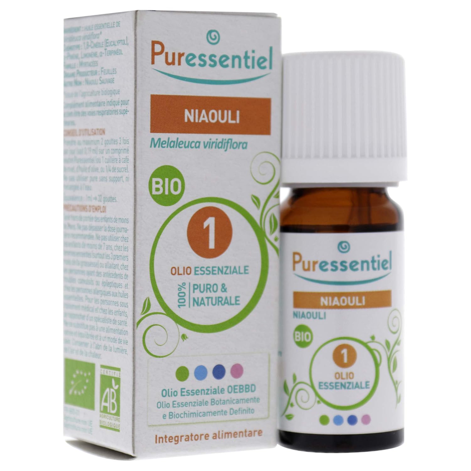 PURESSENTIEL — Huile essentielle de niaouli bio 10 ml – Image 2