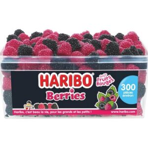 HARIBO Berries — Bonbons Fruits Rouges 300 bonbons