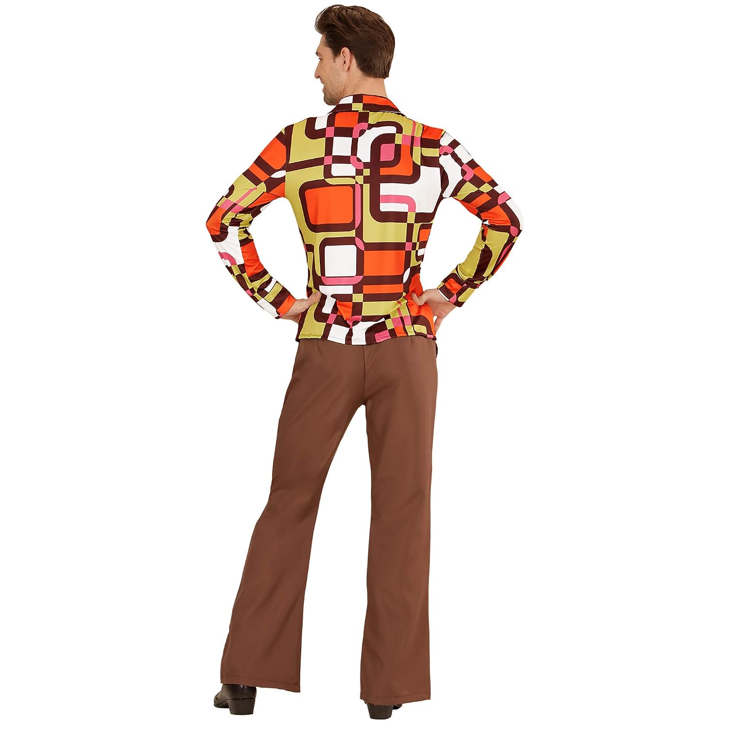 W WIDMANN MILANO — Chemise disco années 70 homme L/XL – Image 2