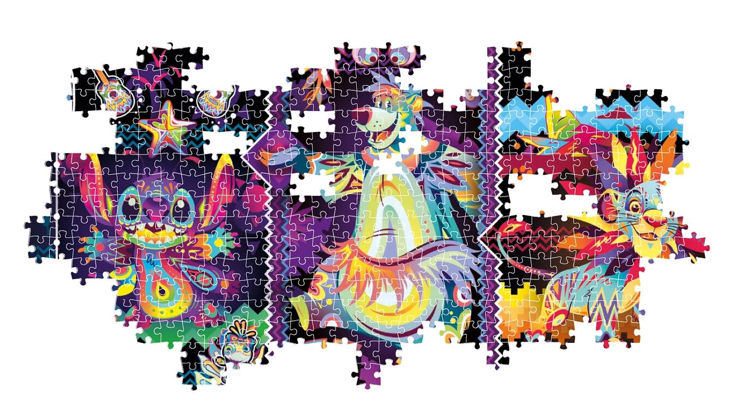 CLEMENTONI — Puzzle Panorama Disney 1000 pièces – Image 3