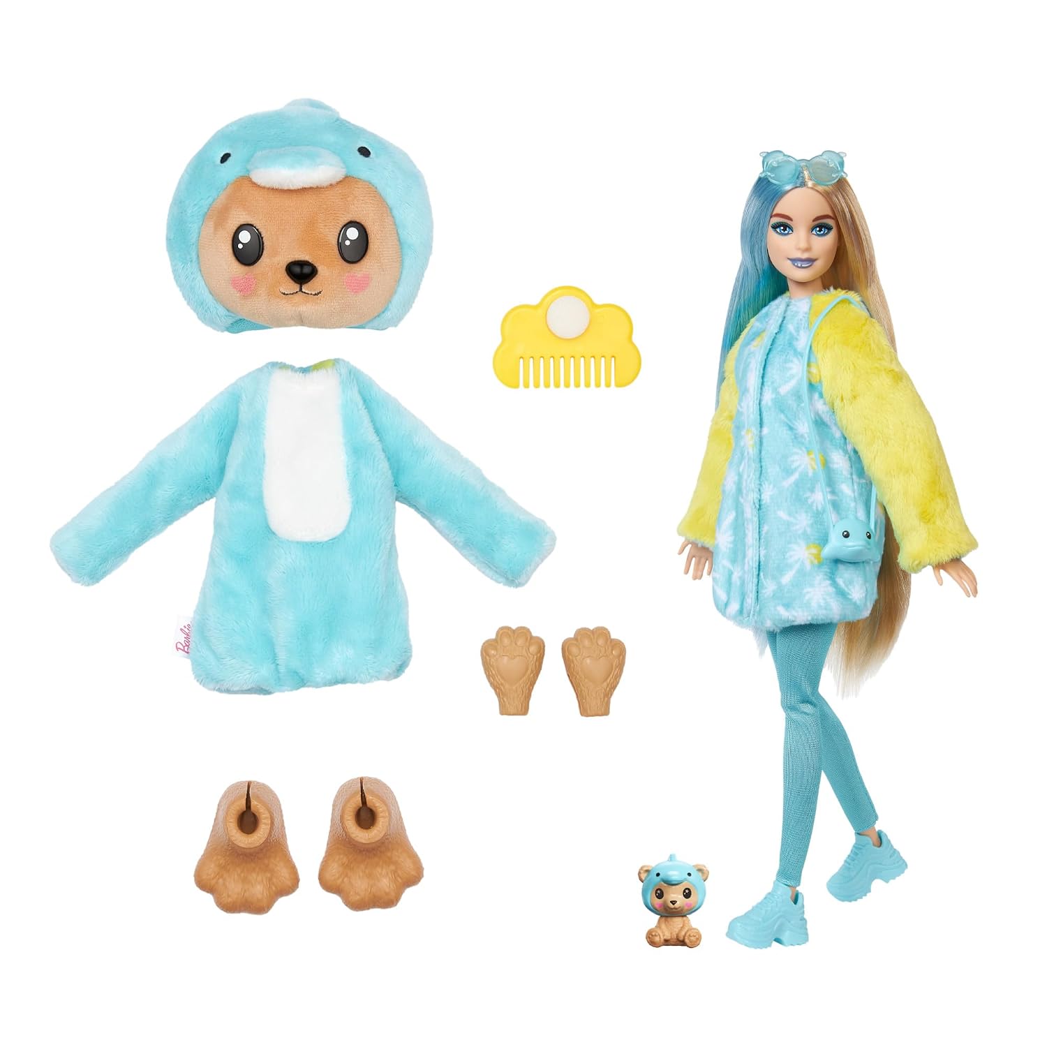 BARBIE Cutie Reveal — Coffret poupée articulée 10 surprises – Image 6