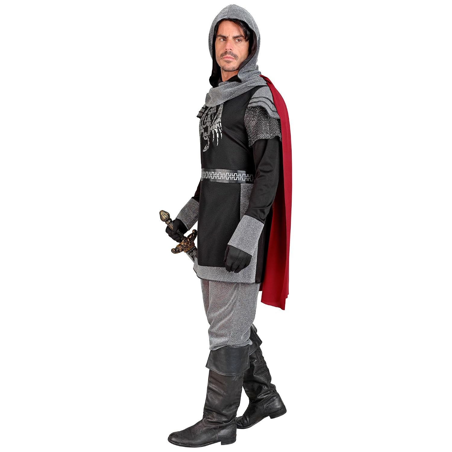 W WIDMANN MILANO — Costume Chevalier Noir XXL – Image 2