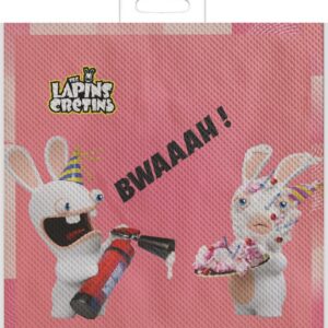Alternative view of P’TIT CLOWN — Serviettes d’Anniversaire Lapins Crétins x20