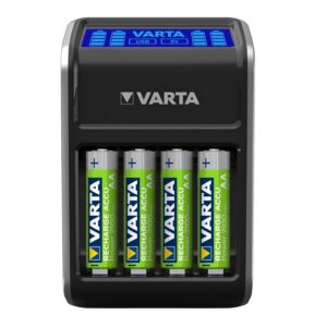 VARTA Chargeur 4H Lcd Plug AAA/AA9V USB/4 AA 2100Mah