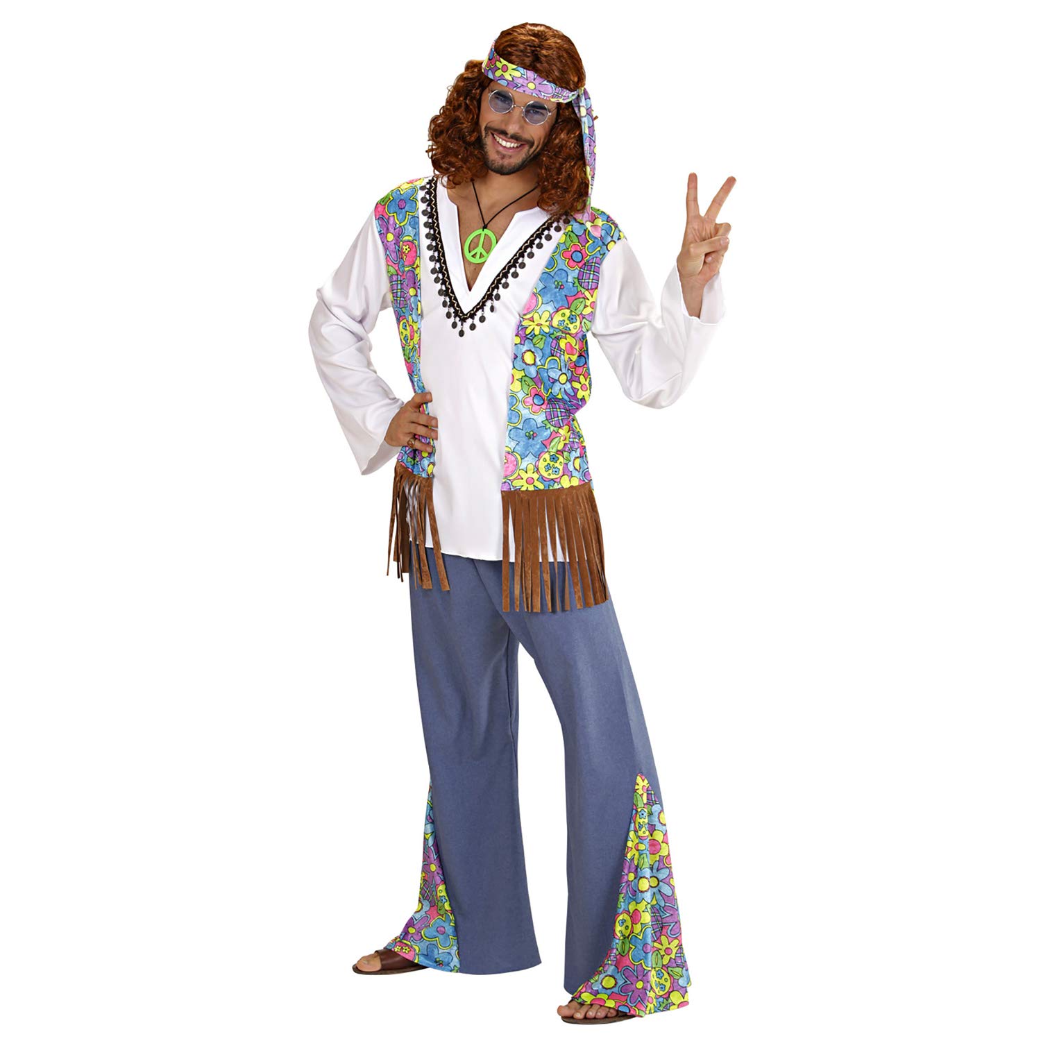 W WIDMANN MILANO — Costume Hippie Woodstock années 60 – Image 3