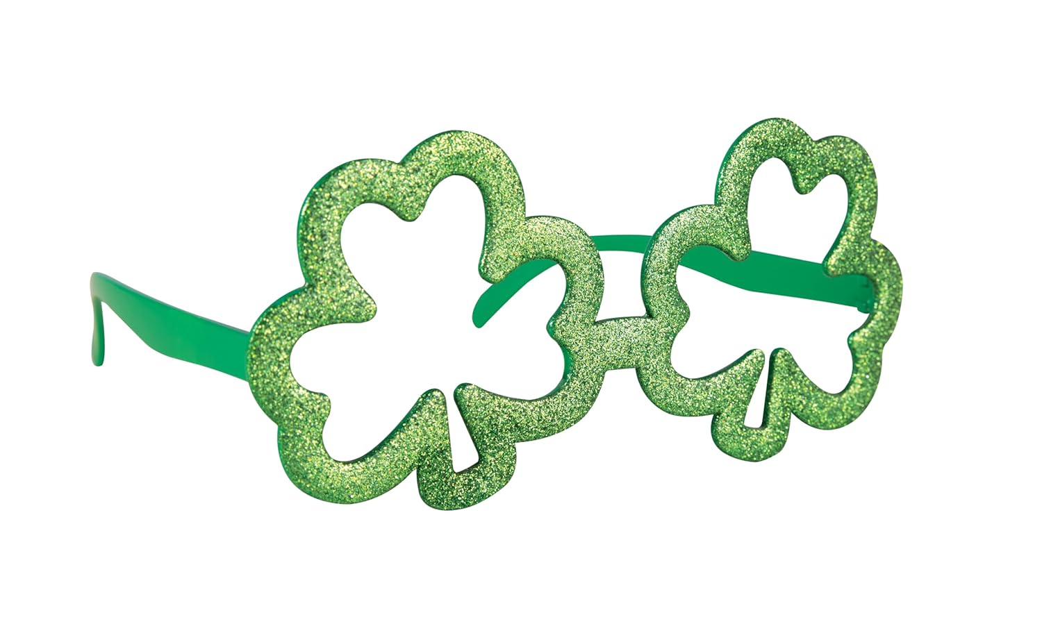 P'TIT CLOWN - Lunettes Saint Patrick - Accessoire de Déguisement parfait pour les Évènements sur le Thème de l'Irlande - Adulte - Vert (Lunettes trèfles)