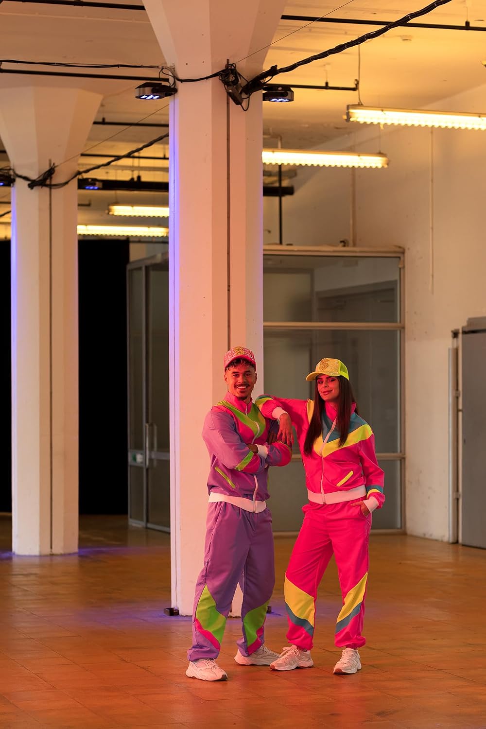 BOLAND — Survêtement années 80 multicolore taille S – Image 7