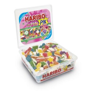 HARIBO - Les P'tits PIK - Bonbons Piquants - Fruités Sans Colorants Artificiels - Boite 700 g