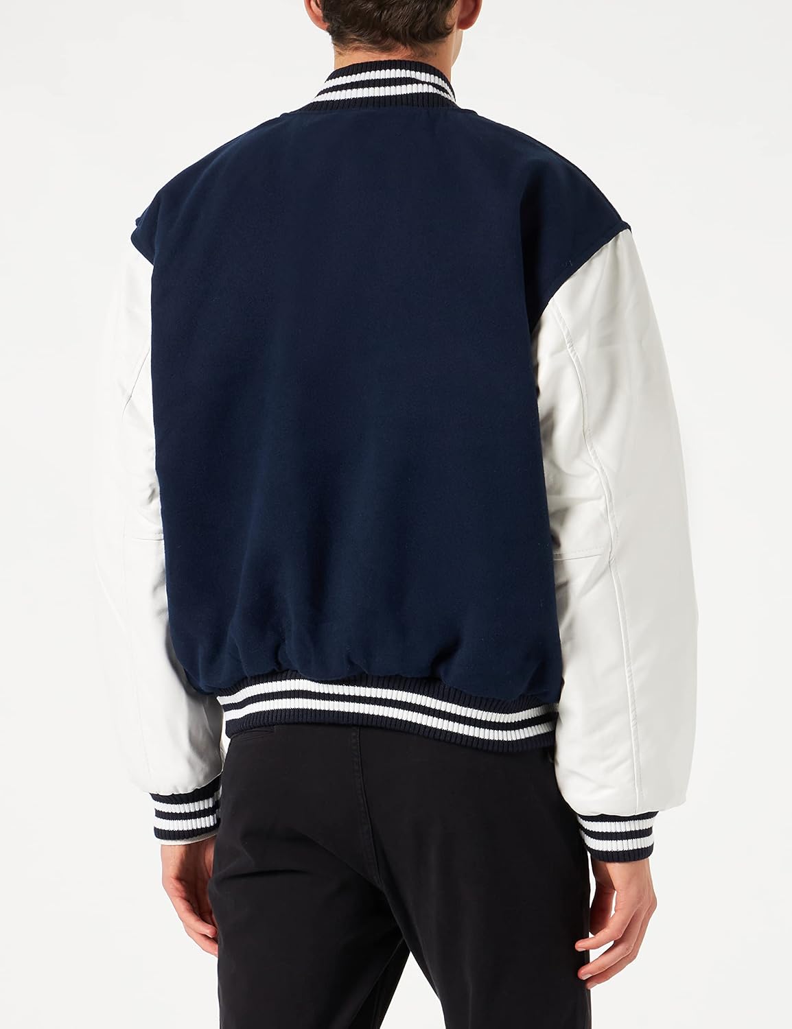 MILTEC — Veste base-ball NY navy/blanc/noir 905 – Image 3