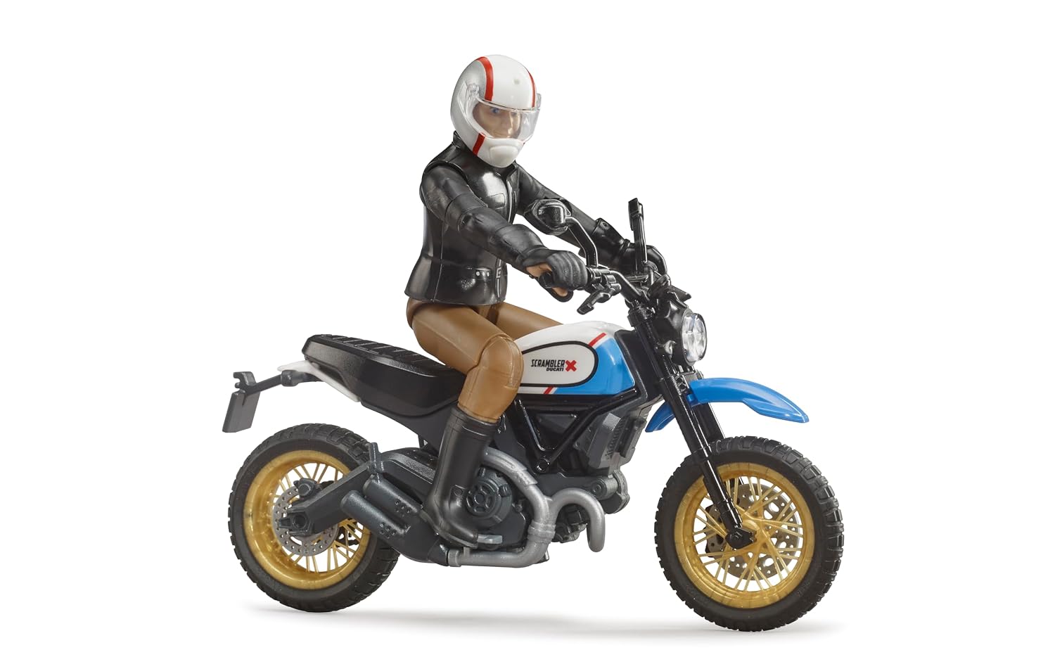 BRUDER Scrambler Ducati Desert Sled — Moto avec pilote – Image 3