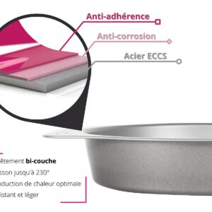 Alternative view of SIF UNIS France — Moule à manqué rond antiadhésif Ø 26 cm