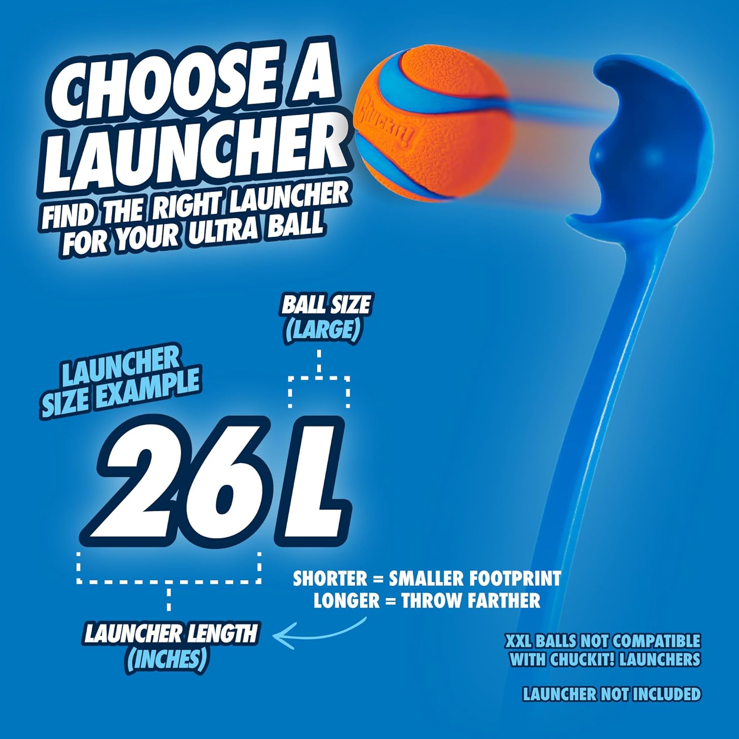 CHUCKIT — Balle pour Chien Taille L – Image 4