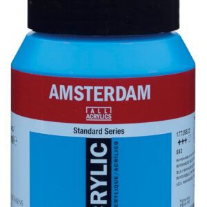 Amsterdam Standard Series Acrylique Pot 500 ml Bleu Manganèse Phtalo 582 (17725822)