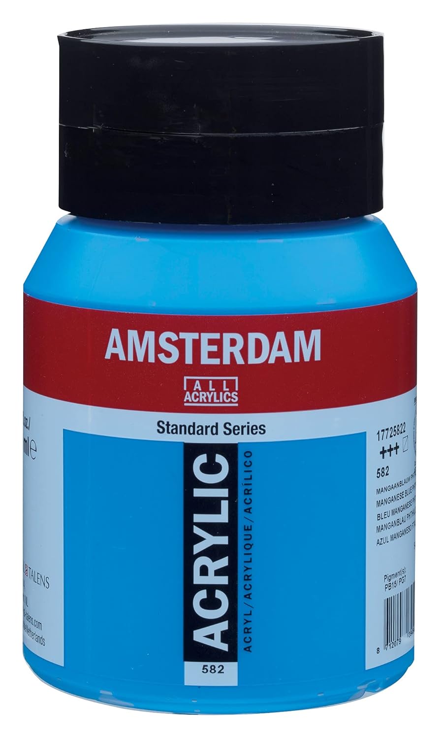 Amsterdam Standard Series Acrylique Pot 500 ml Bleu Manganèse Phtalo 582 (17725822)