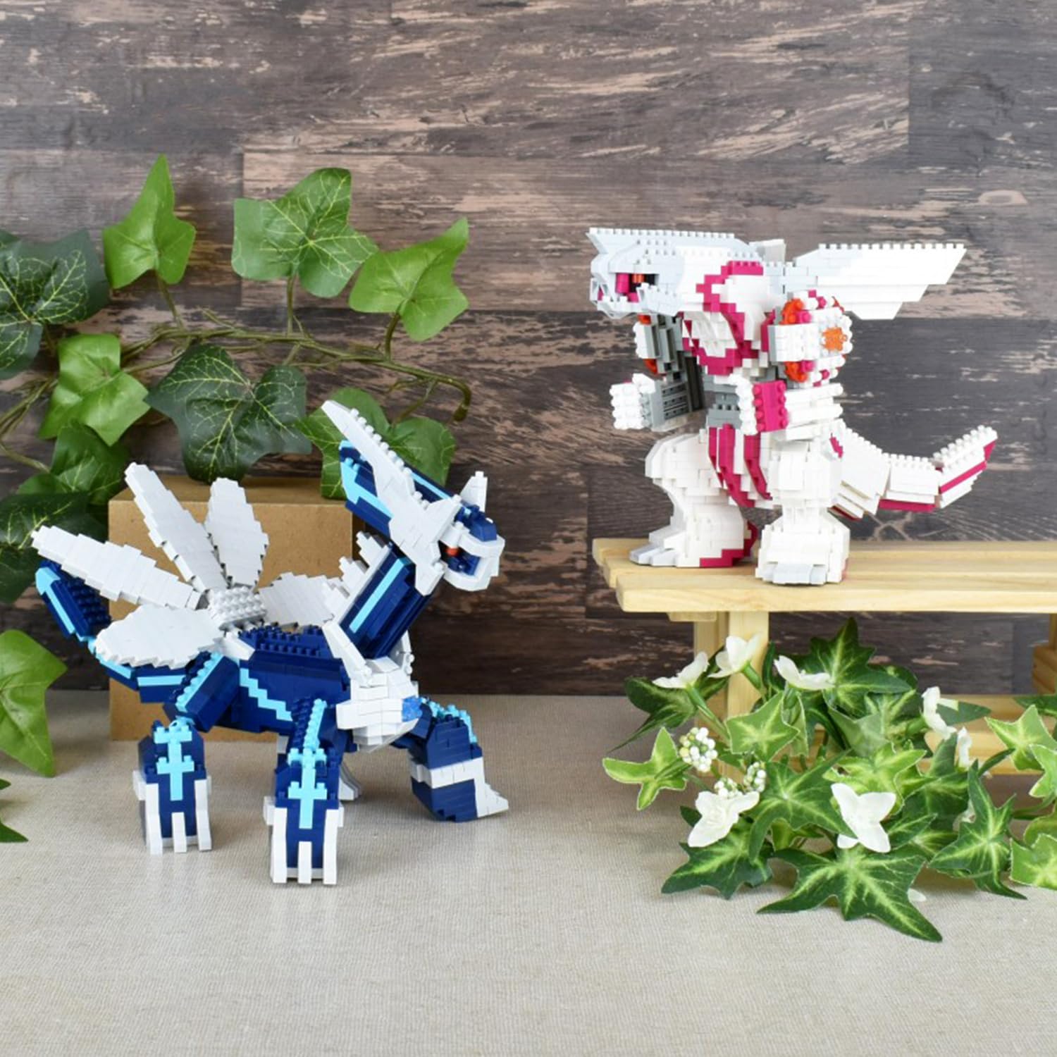 BANDAI Nanoblock — Figurine Pokémon Palkia 1050 pièces – Image 4