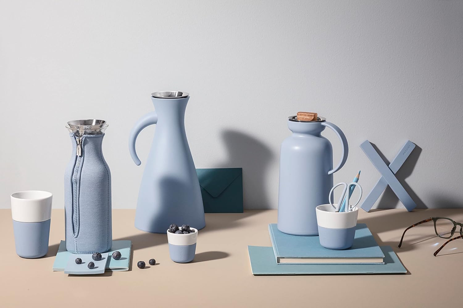 EVA SOLO Silhouette — Carafe isotherme 1 L Blue Sky – Image 3
