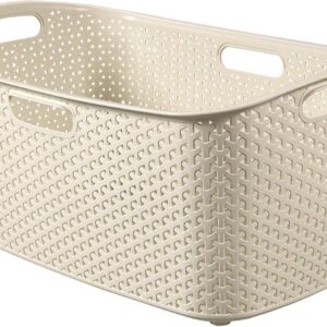 CURVER My Style — Panier à Linge 50L Ivoire