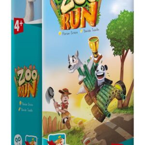 LOKI Zoo Run – Jeu d’Observation Enfants, Coopératif et Compétitif, 2 Jeux en 1 – 1 à 5 Joueurs dès 4 Ans – Version Française